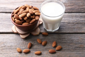 Dairy-free milk alternatives, such as almond milk, can be lacking in iodine, say experts. 