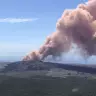 Volcanic Lava flows into residential area in Hawaiian earthquakes