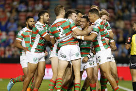 Rabbitohs hooker gives Knights a dose of the blues