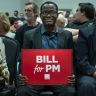 In a packed community hall, Shorten demonstrates his advantage over Turnbull