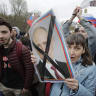 Russia detains Navalny and hundreds others at Putin protests