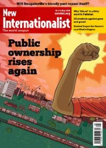 New Internationalist Magazine: front cover