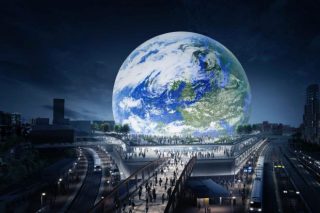 This glowing orb will become London's most radical entertainment arena