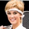 Delta Goodrem as Olivia Newton John in Seven's biopic.