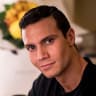 Euan Doidge in his dressing room for Priscilla Queen of the Desert: The Musical.