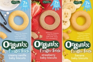 Organix finger foods baby biscuits have been recalled due to choking hazard.