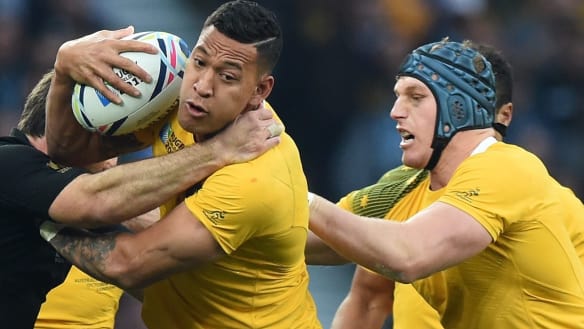 Folau and Pocock having an open exchange of views: Cheika 