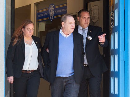 Watch: Harvey Weinstein Turns Himself in to NYPD