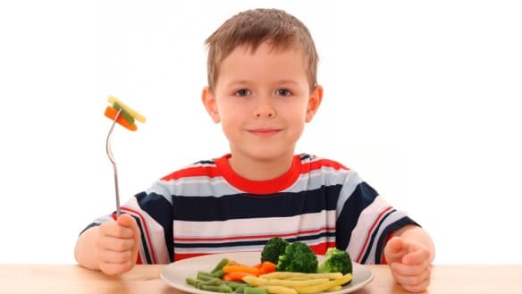 The simple trick I use to get my kids to eat their vegies every night