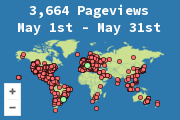 Locations of visitors to this page