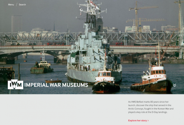 Imperial War Museums screenshot