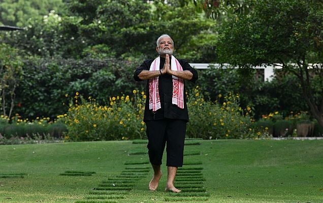 PM Narendra Modi tweets video of his rigorous fitness routine