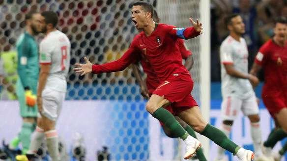 Ronaldo hat-trick earns Portugal draw with Spain in thriller