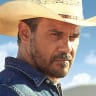 Aaron Pedersen and Judy Davis in outback crime drama <i>Mystery Road</i>.