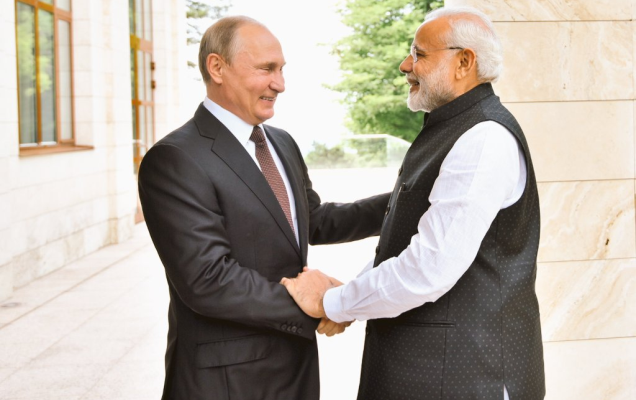 Modi In Russia