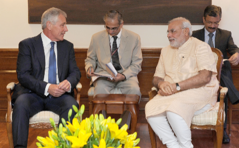 US Defence Secretary calls on the Prime Minister