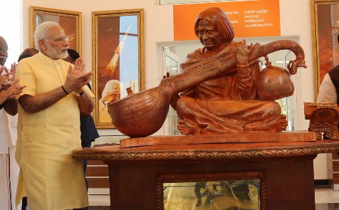 PM Modi inaugurates Dr. APJ Abdul Kalam Memorial in Tamil Nadu