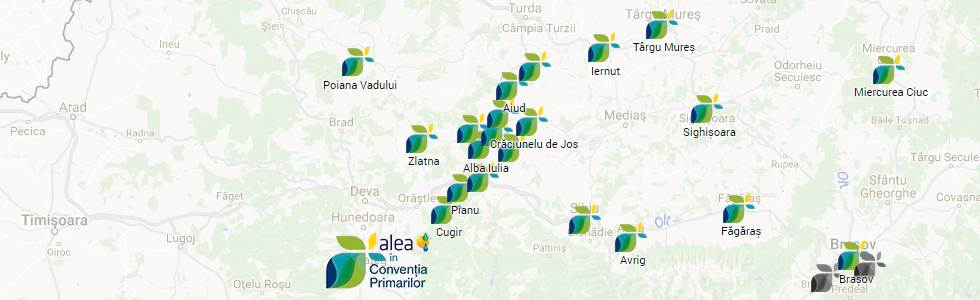 Starea autorităților locale semnatare CoM din regiunea Centru