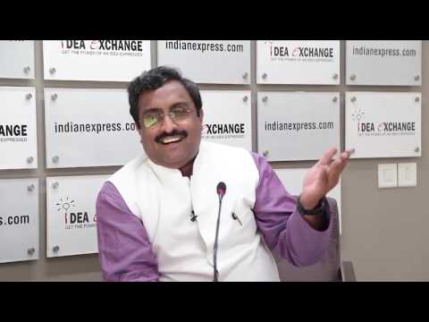 Idea Exchange With BJP General Secretary Ram Madhav