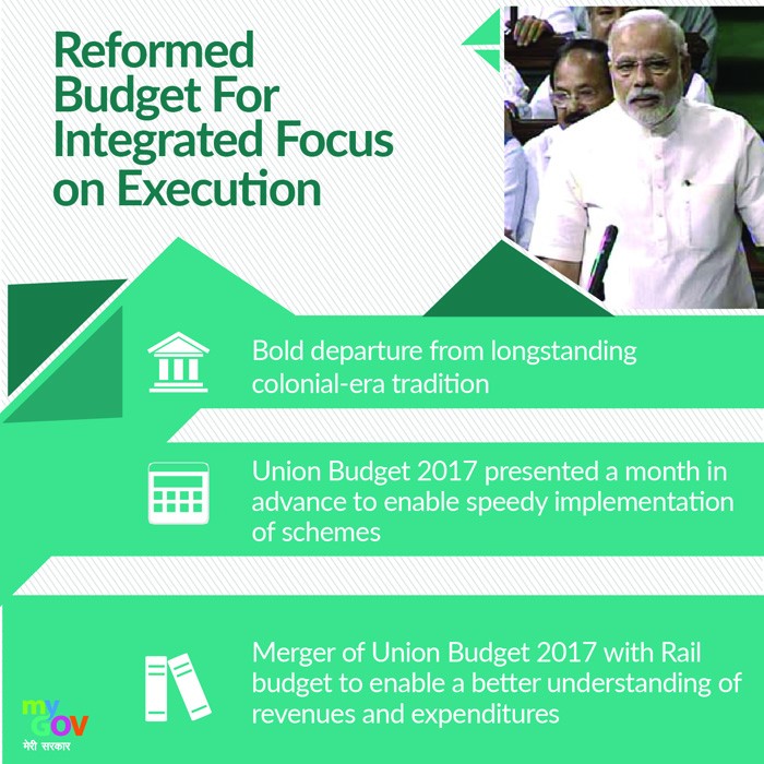 Reformed Budget for Integrated Focus on Execution