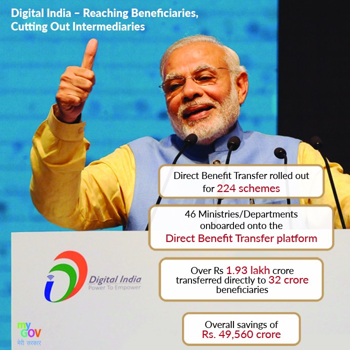 Digital India – Reaching Beneficiaries, Cutting out Intermediaries