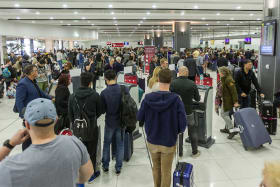 Letters: Two hours to get through customs? What a joke