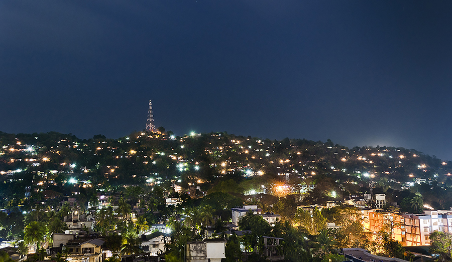 Night View of Guwahati