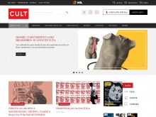 Site da Revista Cult