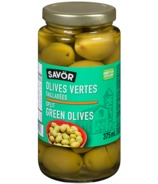 Savor Green Cracked Olives Halkidiki Colossal