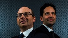 L1 Capital joint managing directors and chief investment officers Mark Landau (right) and Rafi Lamm.