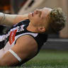 Injury blow: Bad news for Pies' star Treloar 