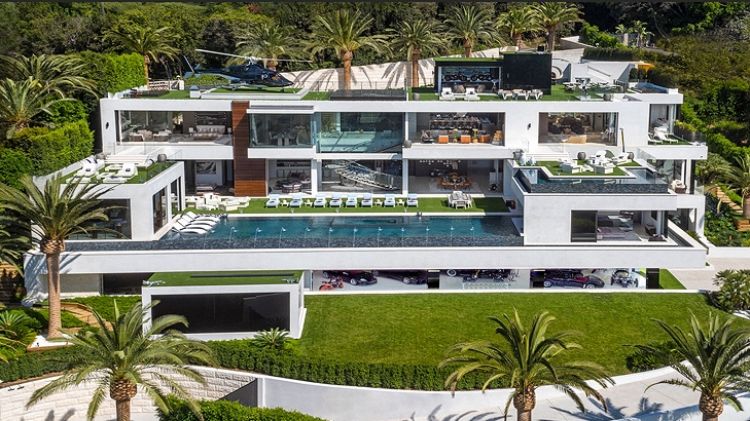 The new $US250 million property for sale in Bel Air.