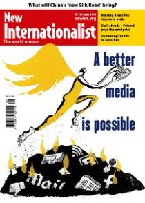 New Internationalist Magazine: front cover