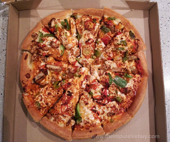 Pizza Hut Hot Sriracha Chicken Pizza