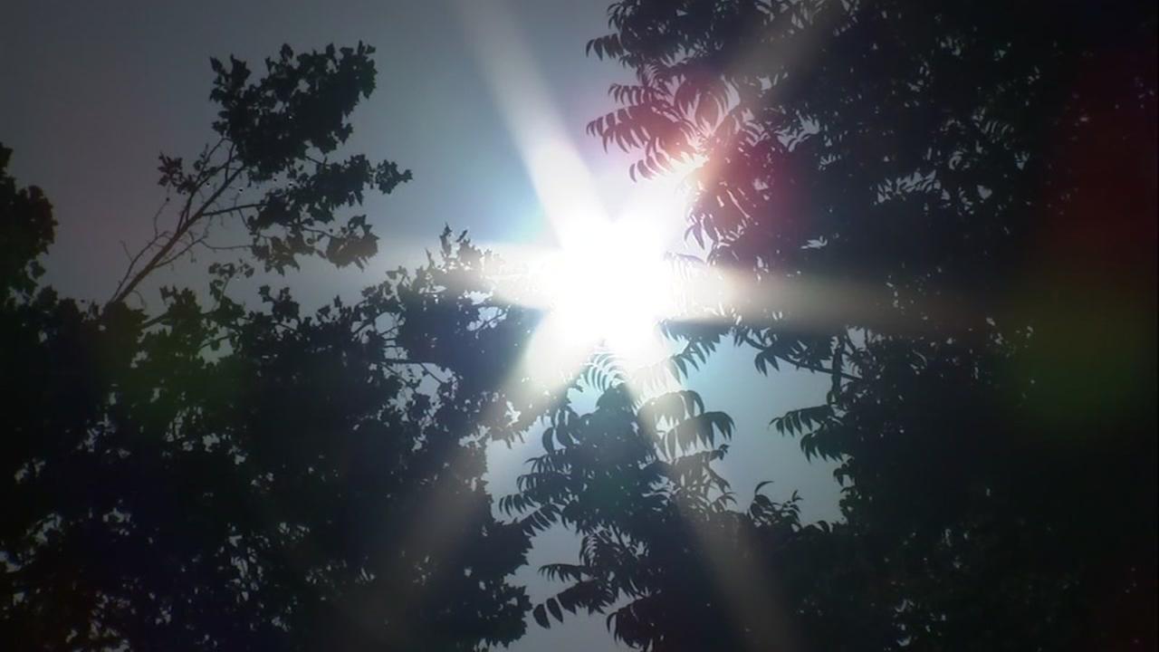 The sun creates flare in this undated file photo.