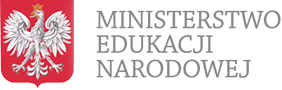 Godło Polski i napis Ministerstwo Edukacji Narodowej - przeniesienie do strony głównej serwisu