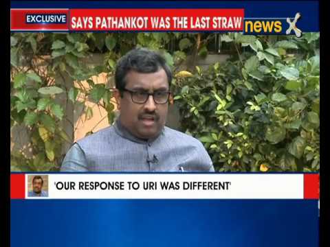 Exclusive Interview of RamMadhav on NewsX