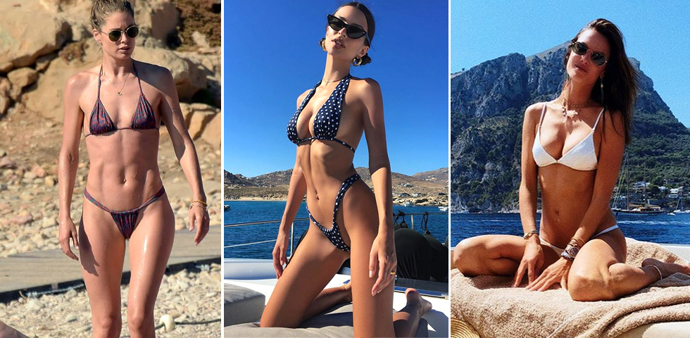 Star in vacanza: tutti i bikini dell’estate 2018