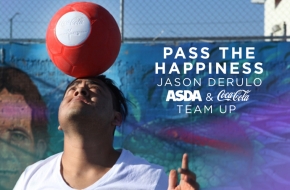 Jason Derulo, Coca-Cola and ASDA team up with One World Play Project to 