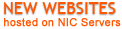 New Websites hosted on NIC server