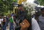 Friends and family carry the coffin with the body of Gerald Vasquez, an engineering student that was killed during the July 14 attack by police and paramilitary forces to the National University of Managua, to be buried in Managua, Nicaragua, Monday, July 16, 2018.