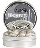 Crazy Aaron's Thinking Putty, 1.6 Ounce, Precious Metals Pure Platinum