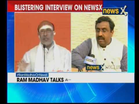 BJP's Ram Madhav speaks to NewsX's Priya Sahgal on poll results