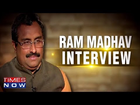 The Ram Madhav Interview | Exclusive