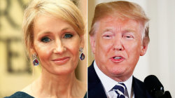 J.K. Rowling Taunts 'Haughty' Donald Trump With Handwriting