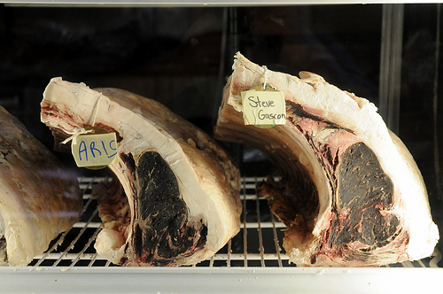 Aged meat