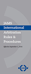 Download JAMS International Arbitration Rules PDF