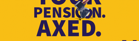 UCU pension axed poster 2018