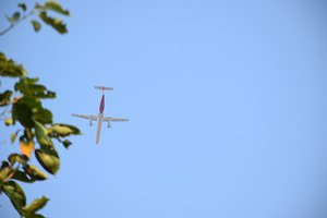 Plane at gannavaram airport