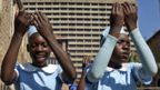 Children attend Sunday School at The Cathedral of the Sacred Heart of Jesus on August 05, 2018 in Harare, Zimbabwe